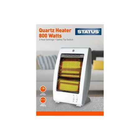 Status Quartz Heater 800W 2 Heat Settings