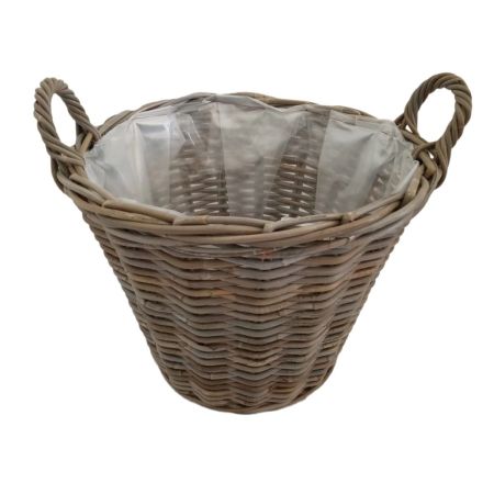 Kubu Grey Potato Basket Med