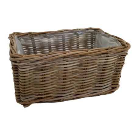 Kubu Grey Basket Square