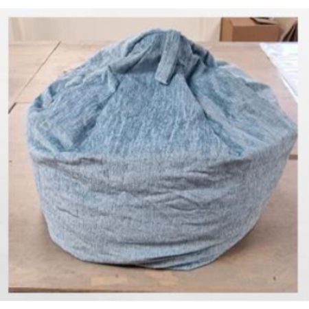 Textured Bean Bag Blue