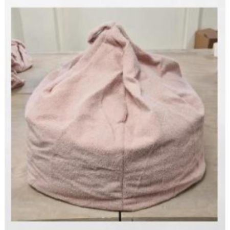 Textured Bean Bag Pink