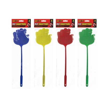 Fly Swatters 4pk