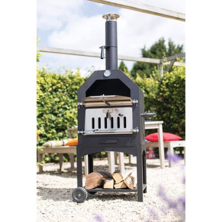 Lorenzo Steel Wood Fired Oven / Smoker