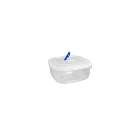 0.6 Litre Square Microseal Food Container