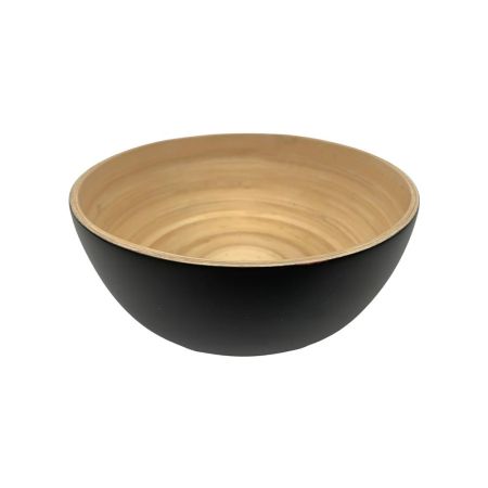 Cook & Dine Small Bamboo Bowl Black