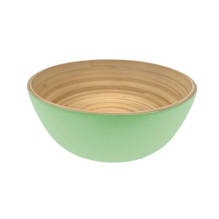 Cook & Dine Large Bamboo Bowl Sage Green