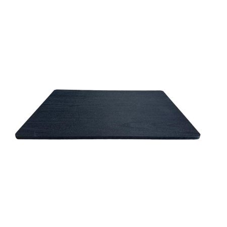 Cook & Dine Pk2 Black Painted Wood Veneer Effect Placemats