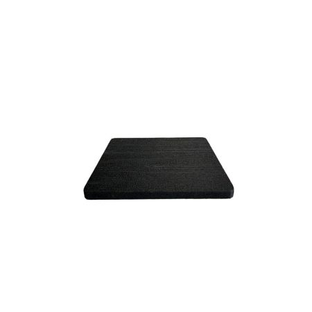 Cook & Dine Pk4 Black Painted Wood Veneer Effect Coasters