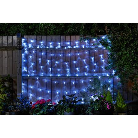 Ultra Solar String Lights,100 Orbs