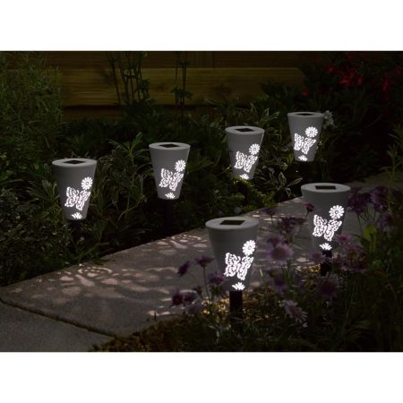 Silhouette Stake Lights, 6pc Carry Pack