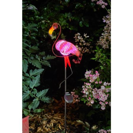 Flamingo Solar Stake