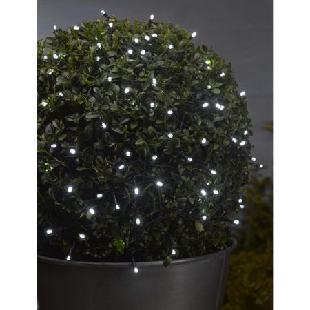 Solar Strings - 100 Cool White LEDs, 