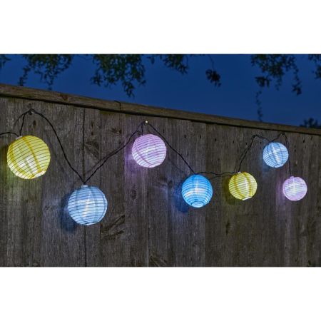 10 Chinese Lantern Solar String Lights, POS12