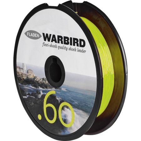 Fladen Flexi Shock Leader - Yellow 50Lbs 50M 0.60mm 