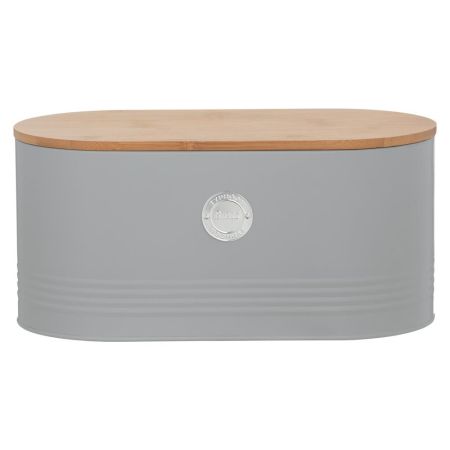 Living Grey Bread Bin                        