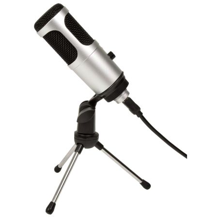 USB Podcast Microphone and Stand