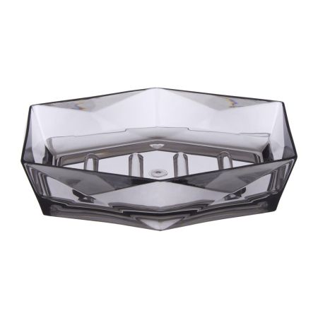 Dow Grey Acrylic Soap Dish