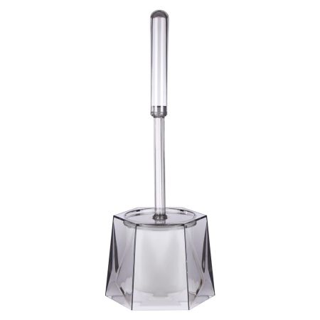 Dow Grey Acrylic Toilet Brush Holder