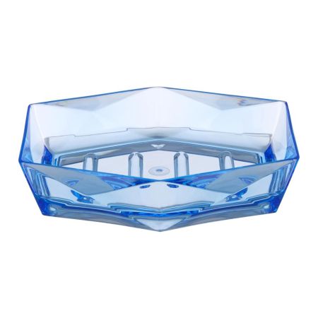 Dow Blue Acrylic Soap Dish