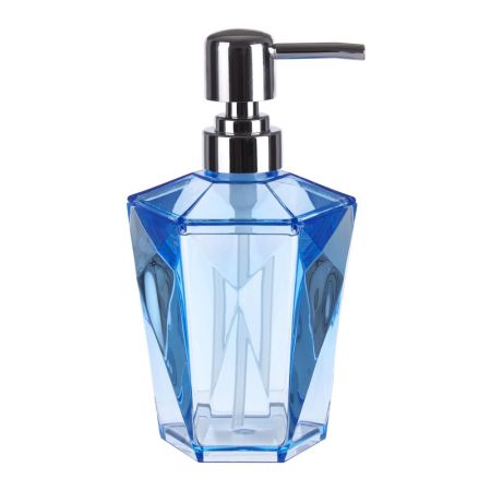 Dow Blue Acrylic Lotion Dispenser