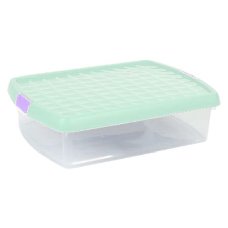 Wham Clip 8.5Ltr Box & Lid Duck Egg Blue