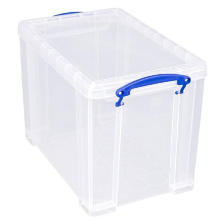 Really Useful Plastic Storage Box 19L Clear