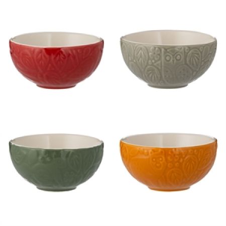 In The Forest Set 4 Mini Bowls               