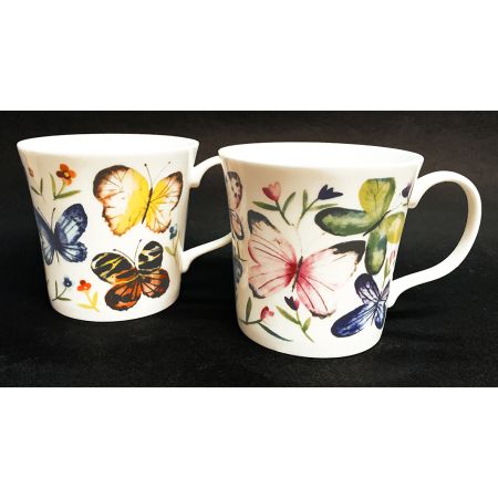 Butterfly Season Mersey Bone China Mug