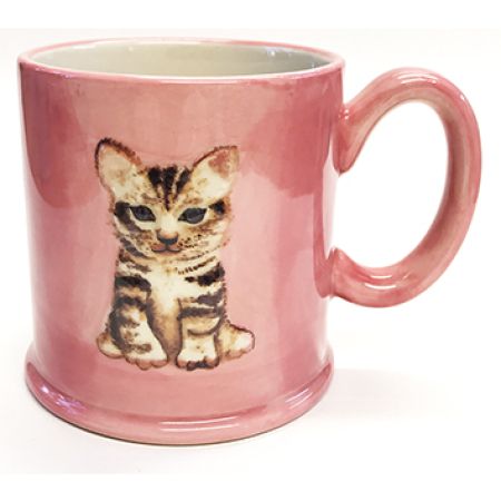 Tabby Cat Tankard Mug