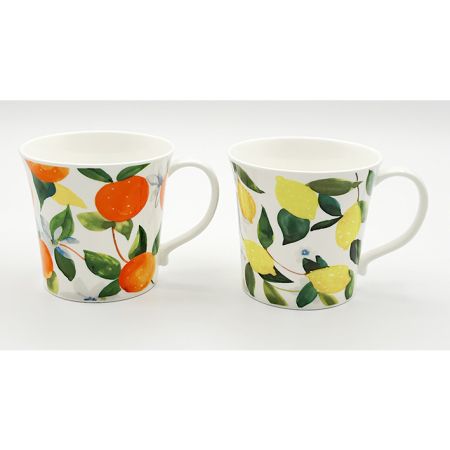  Med Fruit Trees Mersey Bone China Mug