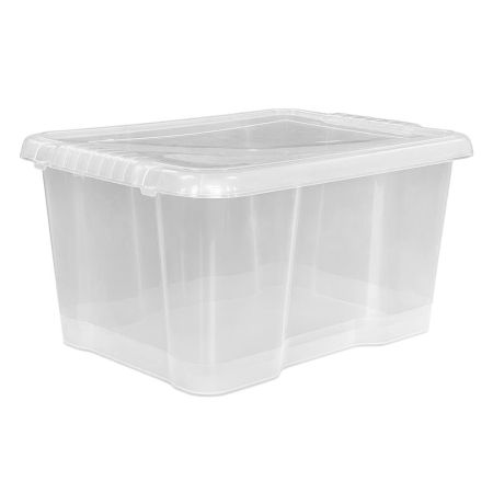 24 Litre Storage Box - (With Lid / Clear Only)