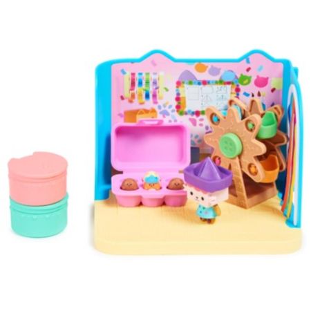 Gabby’s Dollhouse: Baby Box Craft-A-Riffic Room with Baby Box Cat Figure