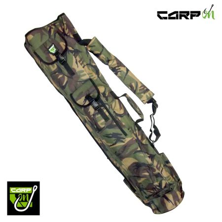 Carp On 4 Rod Quiver Bag - Dpm Camo