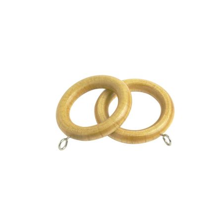 28mm Victory Wood Rings Pk 6 Light Ash