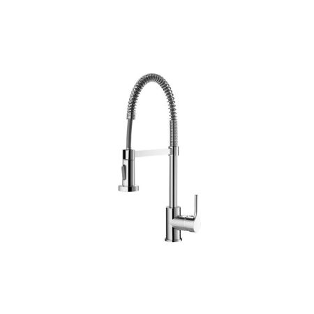 Slinky Pull Out Kitchen Rinser Tap - Chrome