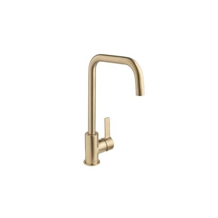 Ashworth Kitchen Sink Mixer Tap - Brushed Brass