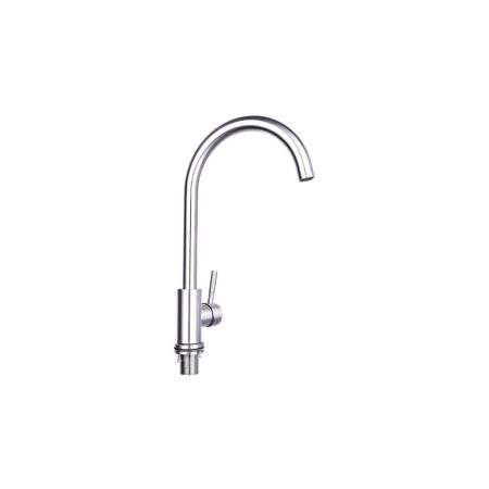 Logic Mono Kitchen Sink Mixer Tap - Stainless Steel