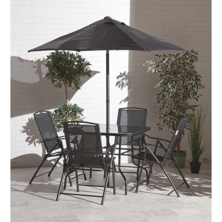 6pc New Memphis Steel Dining