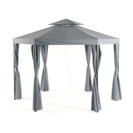 3.3m Steel Hexagonal Gazebo