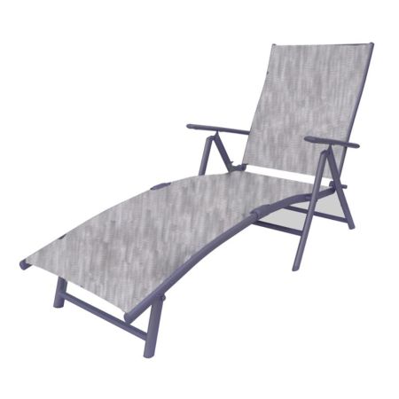 Adrano Sunlounger Aluminium