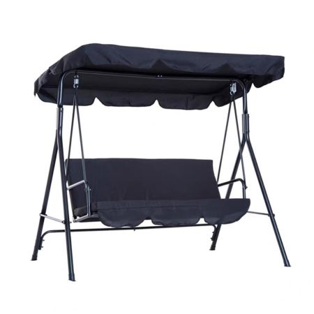 Nimrod Black 3-Seat Swing