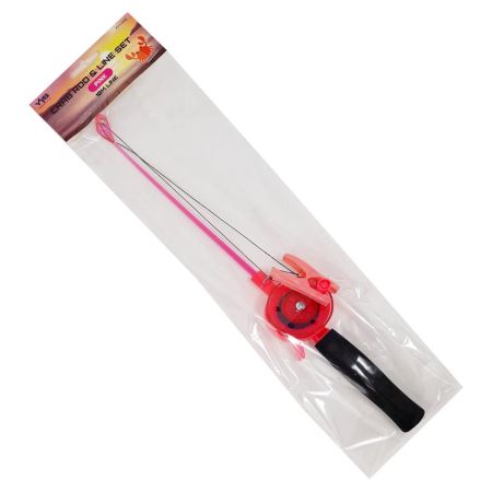 Crab Rod & Line Set - Pink 