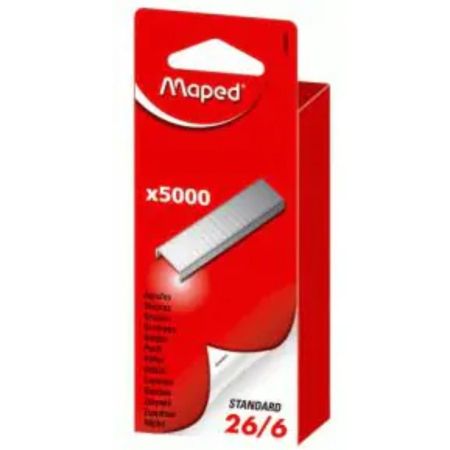 Staples Standard 26/6mm box of 5000