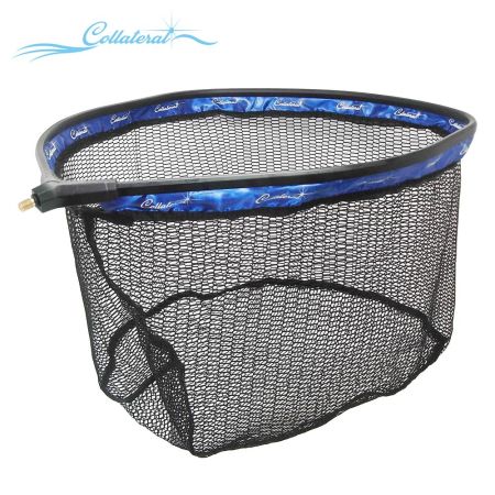 Collateral Nano Landing Net Head 55 X 45 X 30cm Black Pe Mesh