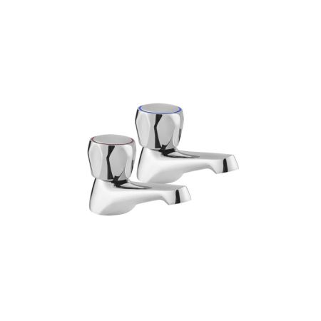 Vitality Round Classic Bath Filler  Taps - Chrome