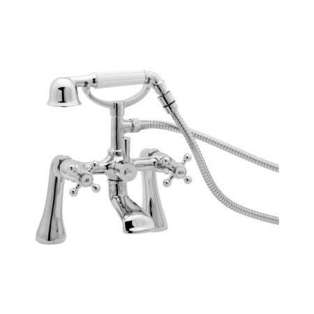 Tudor Bathroom Bath Shower Mixer Tap - Chrome