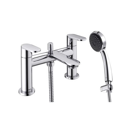 Hudson Bath Shower Mixer Tap Set - Chrome