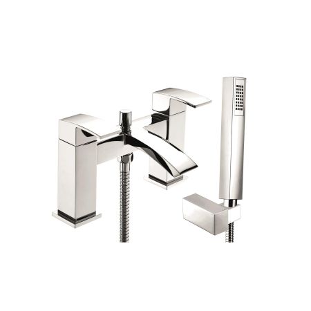 Swoop Mk2 Bathroom Bath Shower Mixer Tap - Chrome