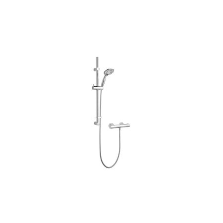 Kestrel Cool Touch Bar Thermostatic Shower Kit - Chrome