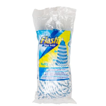 Flash Duo Mop Head Refill (CDU)